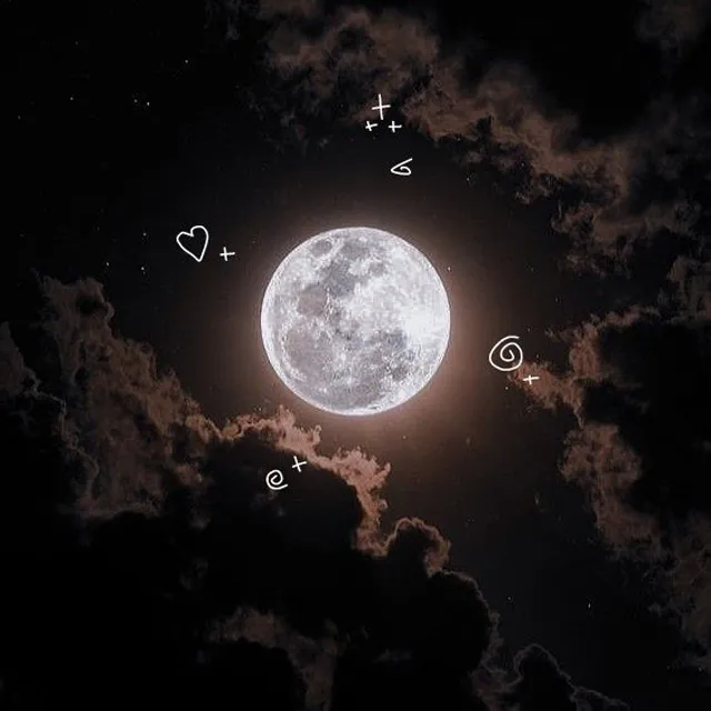 عکس پروفایل ماه برای اینستاگرام