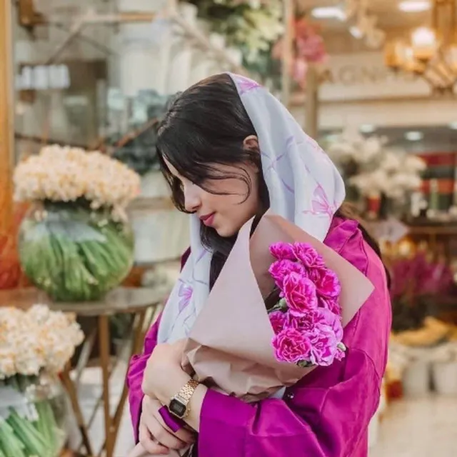 عکس پروفایل صورتی پینترستی دخترانه