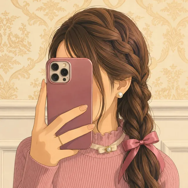 عکس پروفایل دخترانه صورتی خاص و شیک