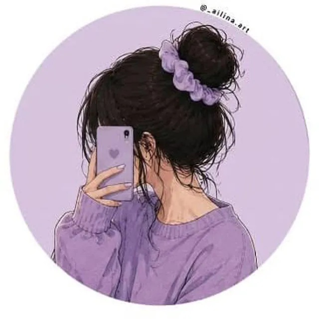 عکس پروفایل صورتی بنفش شیک