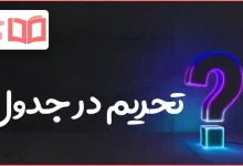 تحریم در جدول