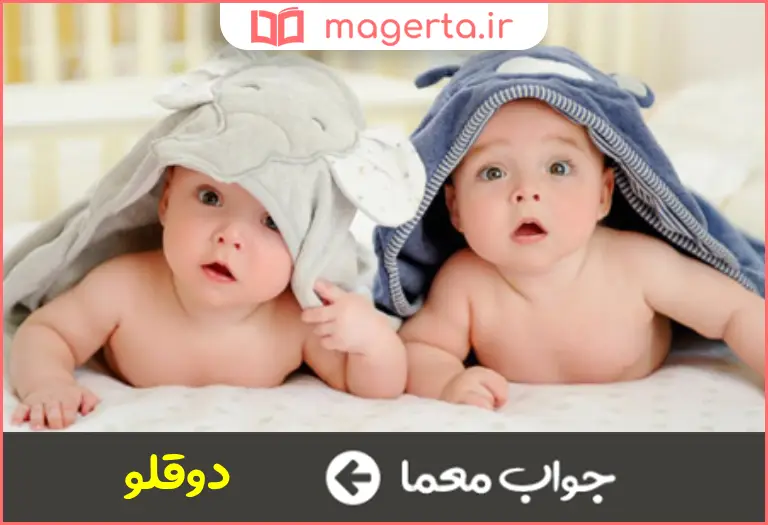 جواب معما توامان در جدول