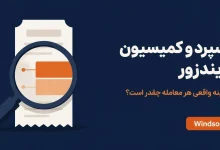 اسپرد و کمیسیون ویندزور؛ هزینه واقعی هر معامله — ویندزور