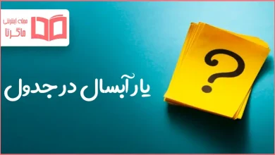 یار آبسال در جدول
