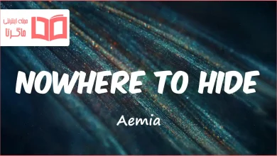 متن و ترجمه آهنگ Nowhere to Hide از AEMIA