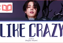متن و ترجمه آهنگ Like Crazy (English Version) از Jimin