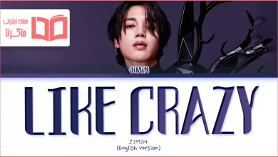 متن و ترجمه آهنگ Like Crazy (English Version) از Jimin