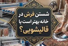 شستن فرش در خانه بهتر است یا قالیشویی؟