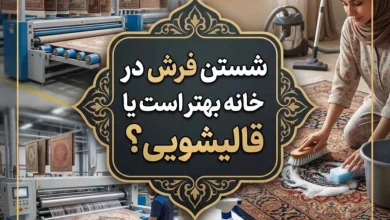 شستن فرش در خانه بهتر است یا قالیشویی؟