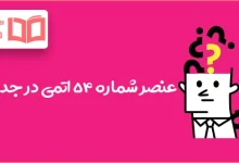 عنصر شماره ۵۴ اتمی در جدول
