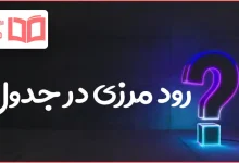 رود مرزی در جدول
