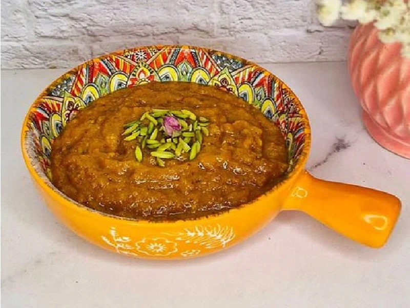 پخت گداخته اصفهانی با مغزها و ادویه‌های معطر
