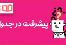 پیشرفت در جدول