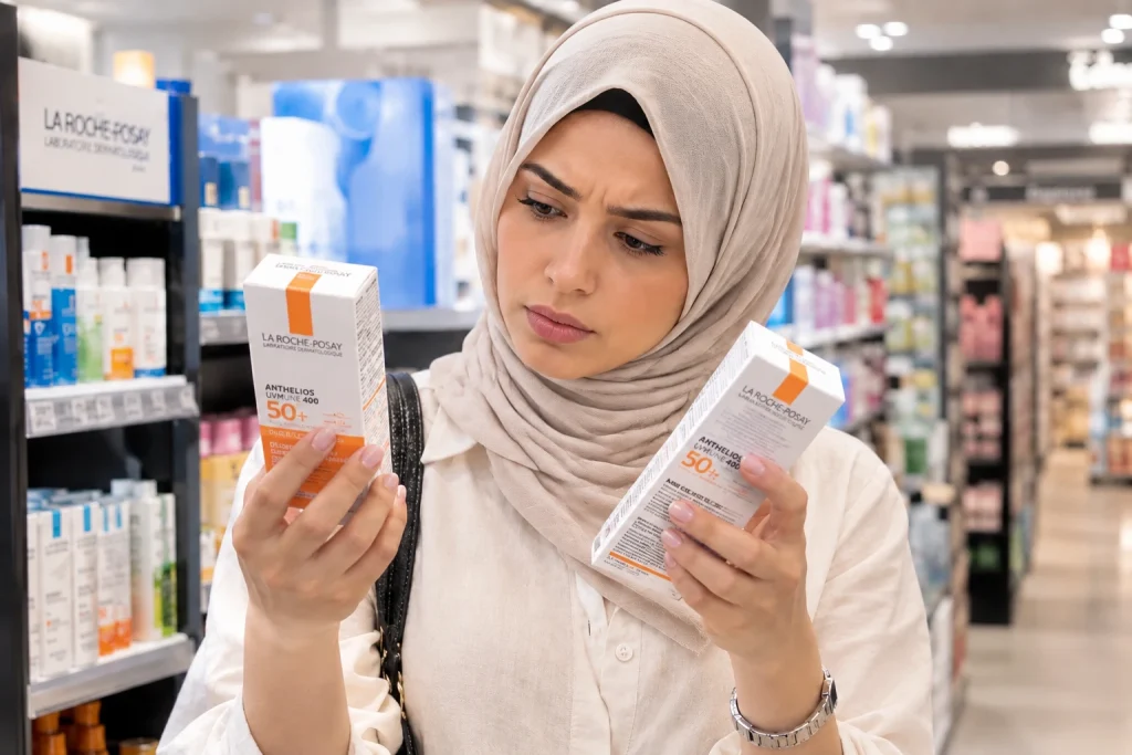 راه های تشخیص ضد آفتاب لاروش پوزای اصل از تقلبی