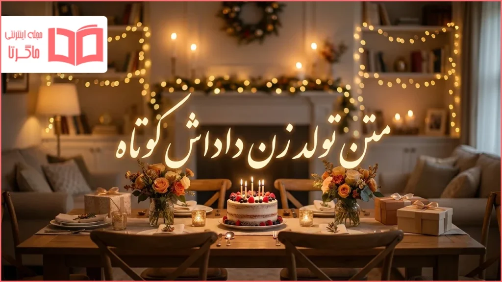 متن تولد زن داداش کوتاه