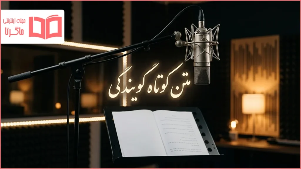 متن کوتاه گویندگی