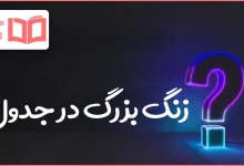 زنگ بزرگ در جدول