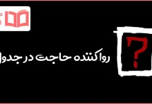 روا کننده حاجت در جدول
