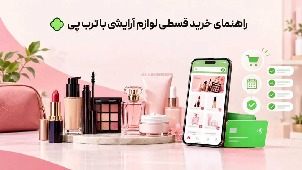 راهنمای خرید قسطی لوازم آرایشی با ترب پی