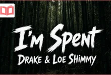 متن و ترجمه آهنگ I’m Spent از Drake و Loe Shimmy