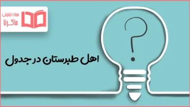 اهل طبرستان در جدول