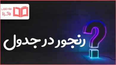 رنجور در جدول