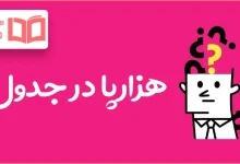 هزارپا در جدول