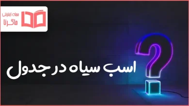 اسب سیاه در جدول