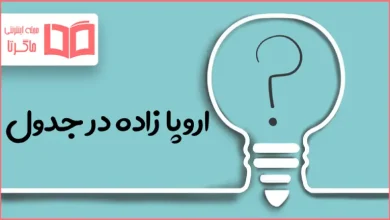 اروپا زاده در جدول