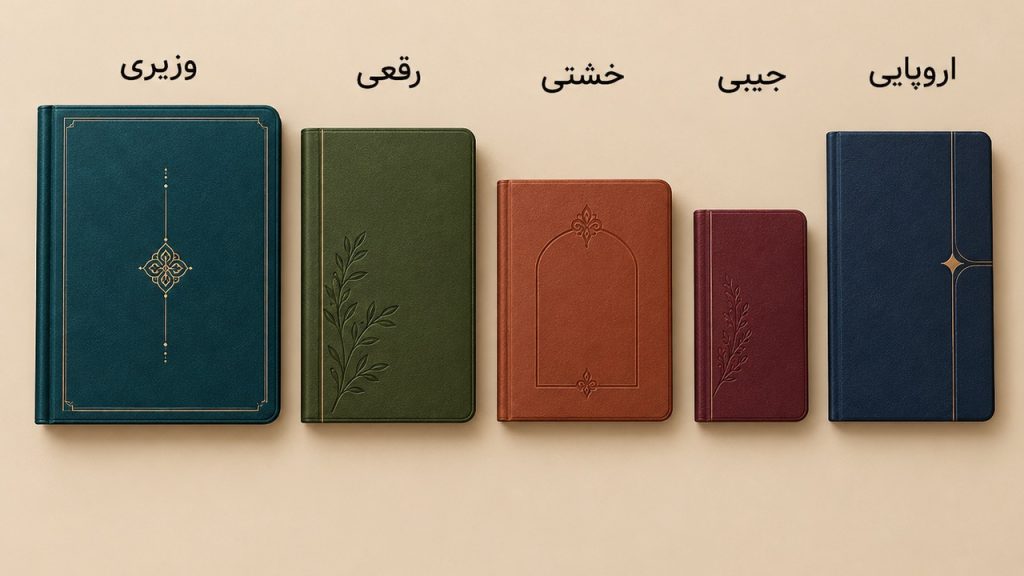 مقایسه قطع‌های مختلف سررسید