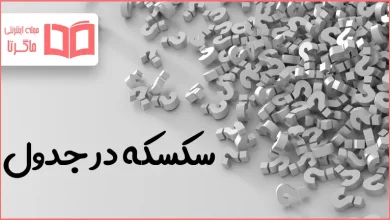 سکسکه در جدول