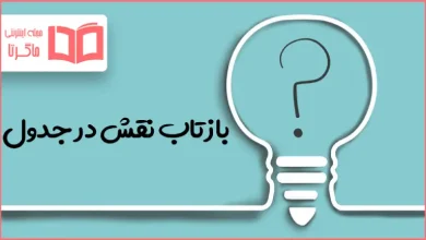 بازتاب نقش در جدول