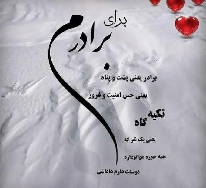 استوری عاطفی همراه با جمله زیبا درباره رفاقت برادرانه