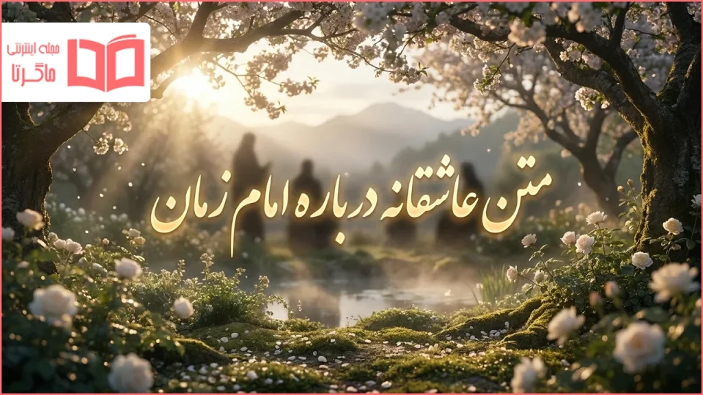 متن عاشقانه درباره امام زمان