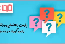 پلیس راهنمایی و رانندگی را می گویند در جدول
